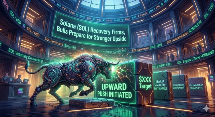 Solana (SOL) Recovery Firms, Bulls Prepare for Stronger Upside Push