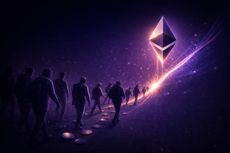 Ethereum Retail Hands Still In Disbelief, Keep Selling Into Strength